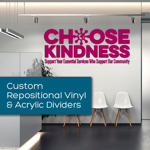 Covid Safety Message Short Term Wall Decals