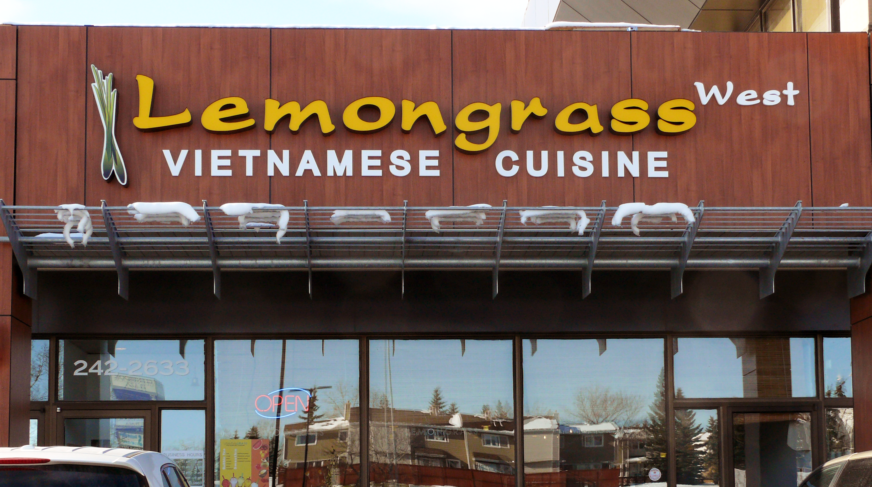 Signage Created For Colonial Fusion Cuisine